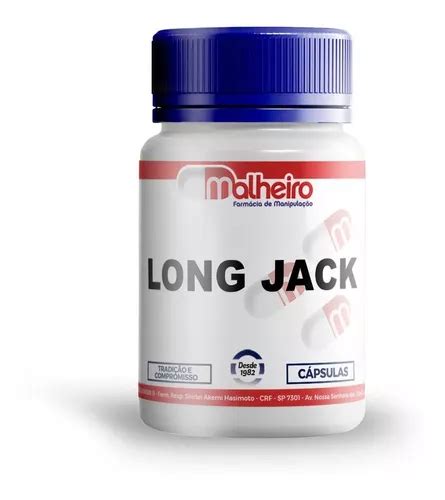 Long Jack 400mg 30 Cápsulas Parcelamento Sem Juros