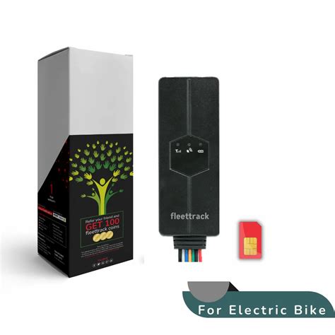 Fleettrack Wired Electric Vehicle Gps Tracker Plastic At Piece