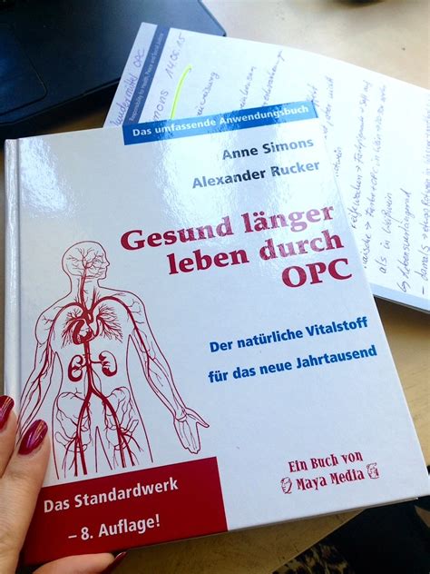 Ernährung Gesund länger leben durch OPC mit Anne Simons fit