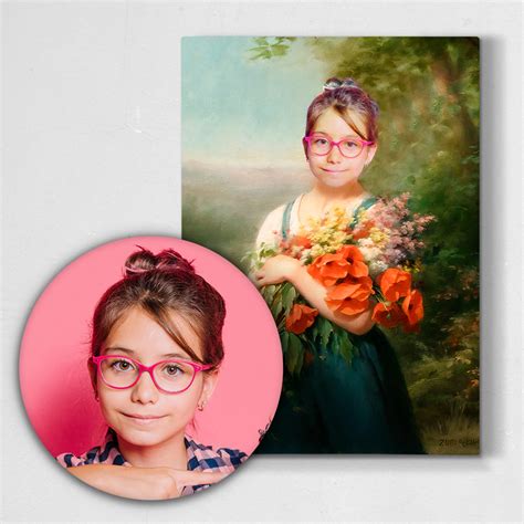 Portret Personalizat Copii Model Mica Printesa Pepanza Ro