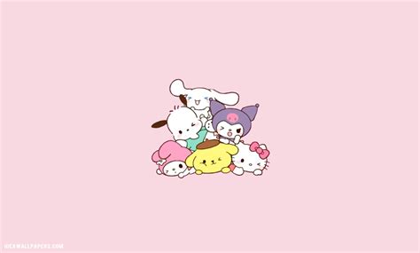 Super Cute Sanrio Wallpaper Ideas : Sanrio Pink Background for Laptop ...