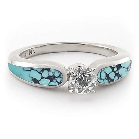 Turquoise Wedding Ring Sets