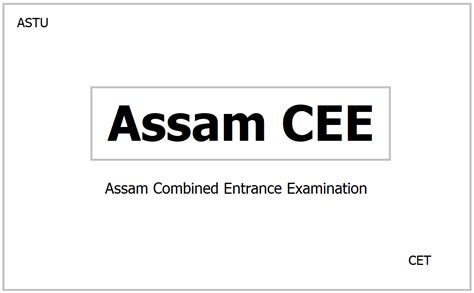 Assam Cee 2024 Apply For Combined Entrance Examination At