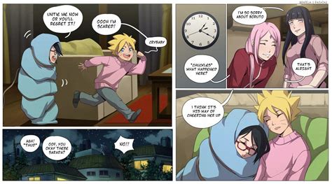 Borusara Boruto X Sarada Boruto And Sarada Naruto Comic Boruto