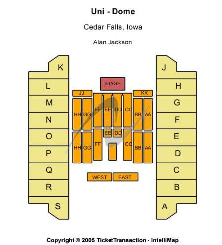 Uni-dome Tickets and Uni-dome Seating Chart - Buy Uni-dome Cedar Falls ...