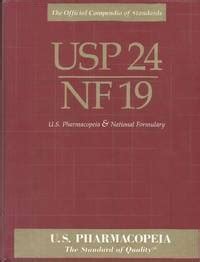 USP 24 NF 19 2000 U S Pharmacopeia National Formulary By United