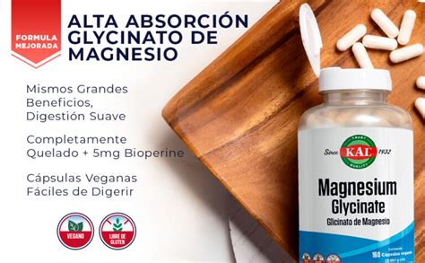 Glicinato De Magnesio Kal Sus Beneficios Y Usos