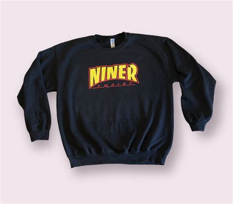 Niner Empire Sweatshirt Bleached Tee 49er T-shirt San Francisco 49ers ...