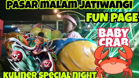 Baby Crab Kuliner Special Pasar Malam Jatiwangi Majalengka Youtube