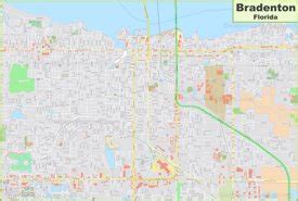 Bradenton Map | Florida, U.S. | Discover Bradenton with Detailed Maps