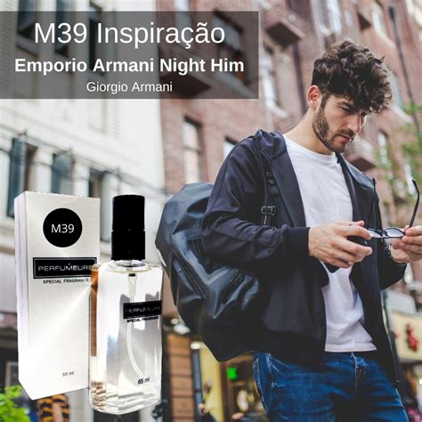 Perfume Contratipo Masculino M39 65 Ml Inspirado Em Emporio Armani Nig