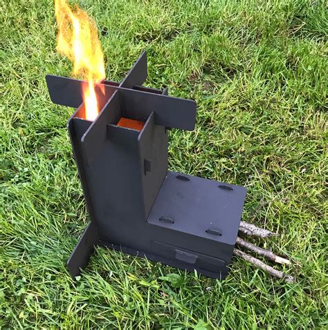 Collapsible Rocket Stove Camping Stove Wood Stove