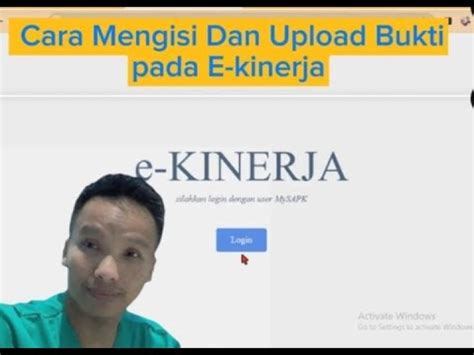 Cara Mengisi Rencana Aksi Upload Bukti E Kinerja Dari Google Drive Dan