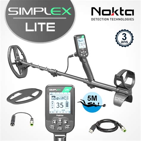 Nokta Simplex Lite Le D Tecteur D Entr E De Gamme Tr S Polyvalent