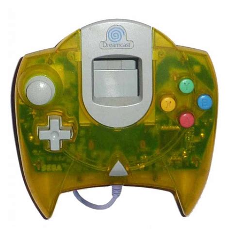 Buy Dreamcast Official Controller (Yellow) Dreamcast Australia