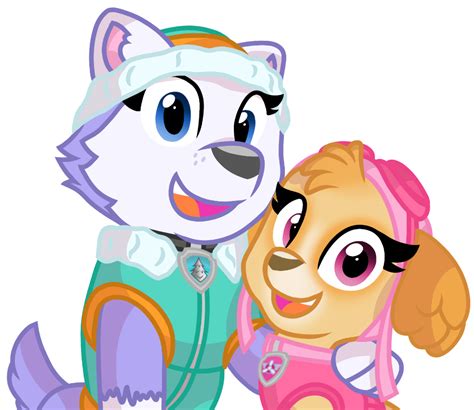 Everest X Skye Skye Paw Patrol Marshall Paw Patrol Paw Patrol Cartoon