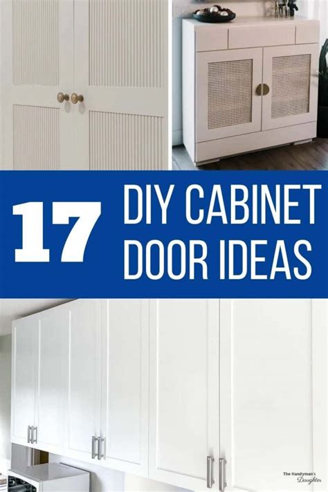 Easy Diy Cabinet Door Ideas On A Budget The Handyman S Daughter