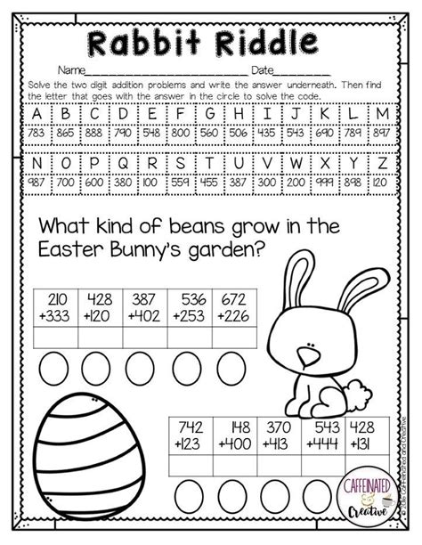 Easter Activities For Grade