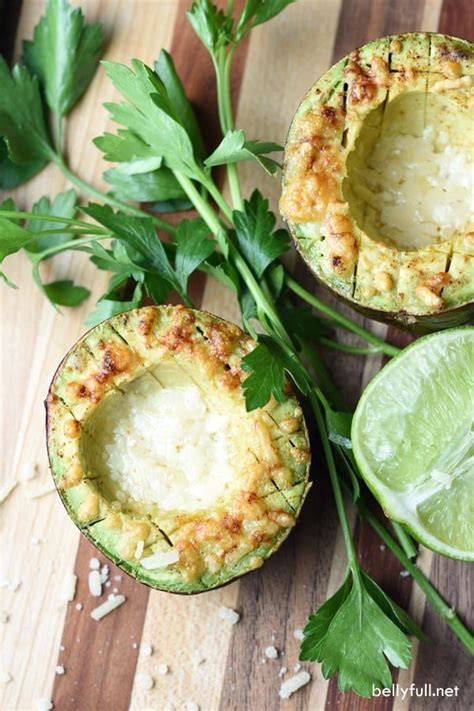 A healthy, flavorful, filling, and gorgeous snack in 10 minutes, just by broiling avocado with ...