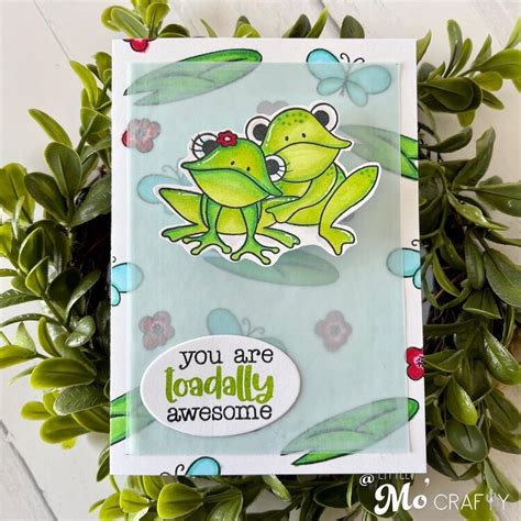 Toadally Awesome Frog Card - Project Idea - Scrapbook.com