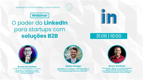 O Poder Do Linkedin Para Startups Com Soluções B2b Fusion Ventures