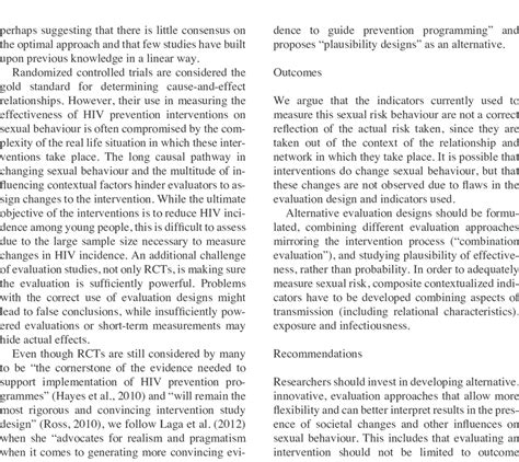 Determinants Of Sexual Behaviour Of Young People Identified In This