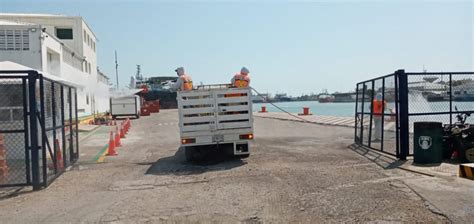 ACCIONES DE SANITIZACIÓN EN ÁREAS OPERATIVAS DEL PUERTO DE ISLA DEL