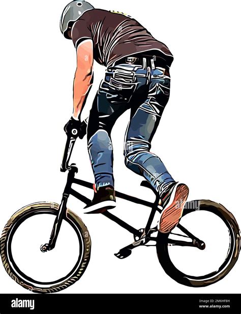 Cyclist Vector Hi Res Stock Photography And Images Alamy