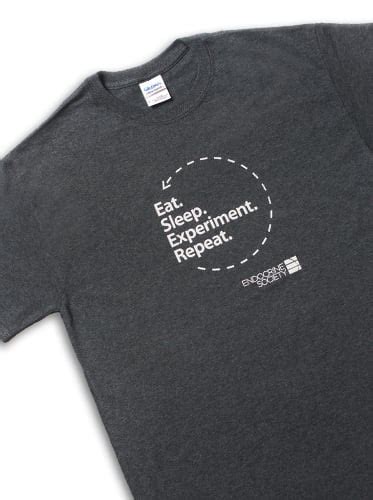 Eat Sleep Experiment Repeat T Shirt Endocrine Society