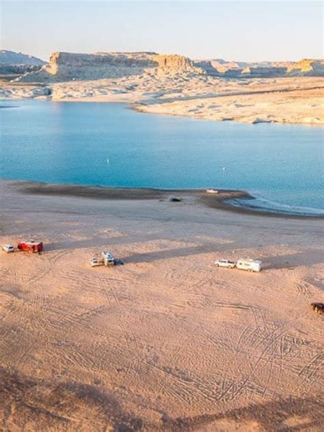 Camping At Lone Rock Beach Lake Powell Utah Story Y Travel Blog