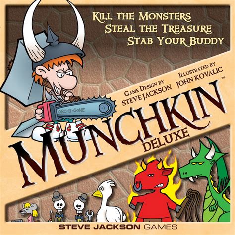 The Geeky Guide To Nearly Everything Games Munchkin Deluxe