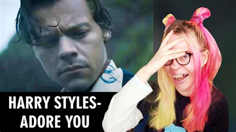 Harry Styles Adore You Music Video Reaction Sisley Reacts Youtube