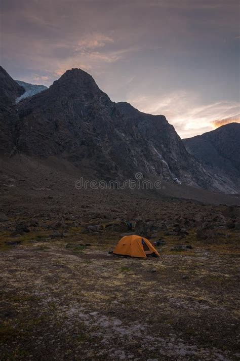 Base Camping in Auyuittuq National Park Scenery, Nunavut, Canada Stock Photo - Image of alpine ...