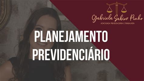 Você sabe como funciona o Planejamento Previdenciário YouTube