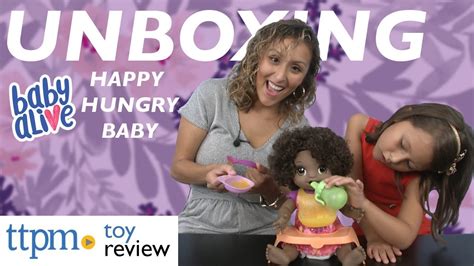 Unboxing Baby Alive Happy Hungry Baby From Hasbro Youtube