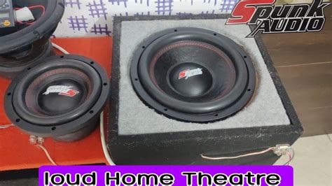 Spunk Audio Rms Inch In Home Theatre Powered By Ahc Power