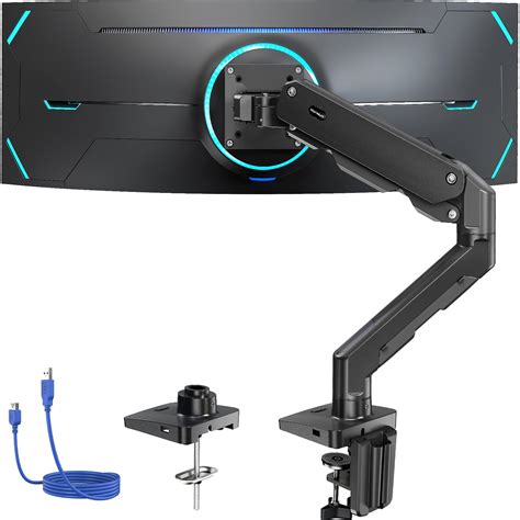 HUANUO Heavy Duty Monitor Arm for 49 inches Screens up to 35 lbs