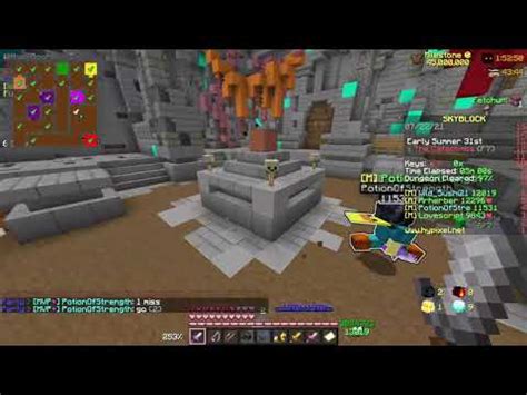 Tank Gameplay Rng Hypixel Skyblock Youtube