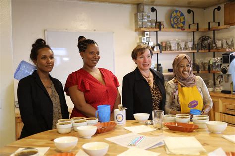 U S Embassy Addis On Twitter Ambassador Jacobson Visited Women Owned Dumerso Coffee To