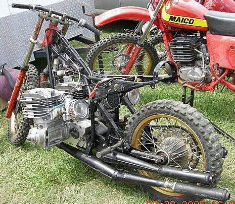 Strange Bikes The Wildest 490 Maico Ever: Off-Road.com