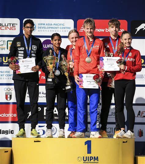 UIPM World Pentathlon On Twitter Mixed Relay Podium U17 World