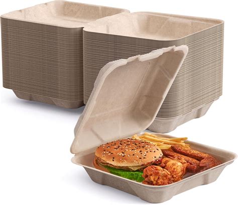 Amazon Greensight Clamshell Take Out Food Container Pack X