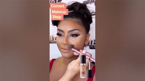 Correct Makeup Step Subscribe Fashion Makeup Shorts Views Beauty