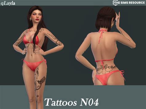 The Sims Resource Tattoos N04