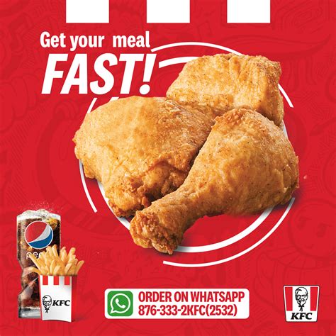 Kfc Jamaica On Twitter Get Lunch Fast 💨 🤩 Skip The Line When You