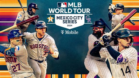 México City Series de MLB entre Astros y Rockies en CDMX