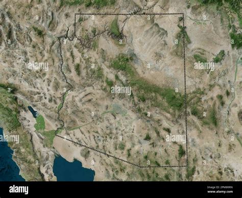 Arizona State Of United States Of America High Resolution Satellite