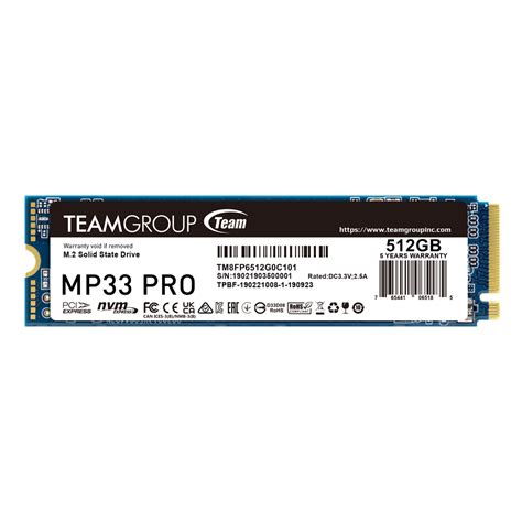 MP33 PRO M.2 PCIe SSD 512GB | TEAMGROUP