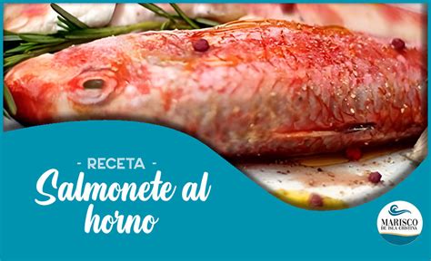 Receta De Salmonete Al Horno Marisco De Isla Cristina