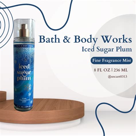 Bath Body Works Iced Sugar Plum Fine Fragrance Mist Shopee Philippines